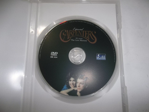 Dvd Especial Carpenters 40 Anos The Live History 1
