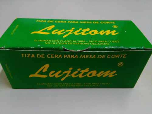 Tizas De Cera Lujitom X 25 Unidades  Blanco Y Col Surtidos 1