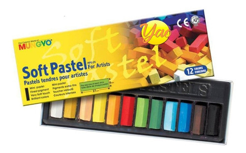 Tizas Pastel Mini Mungyo X 12 Unidades .mps 0