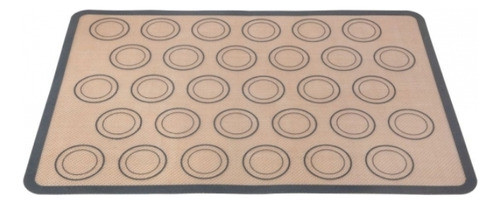 2 Tapetes Culinário Silicone Fibra Vidro 42x29,5 Cm Macaron 1