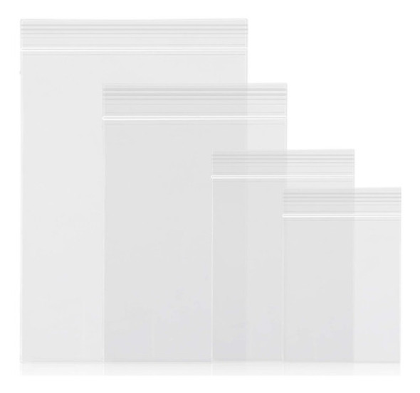 Bolsa Zipper Cierre Hermetico Freezer 17x25cm X 100 Unidades 0