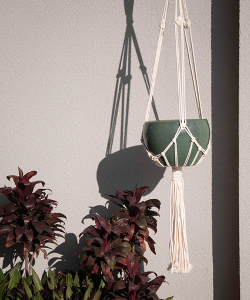 Suporte De Vaso De Planta Em Macramê 85cm Qualidade Premium 1 Suporte De Vaso De Planta Em Macramê 85cm Qualidade Premium 1