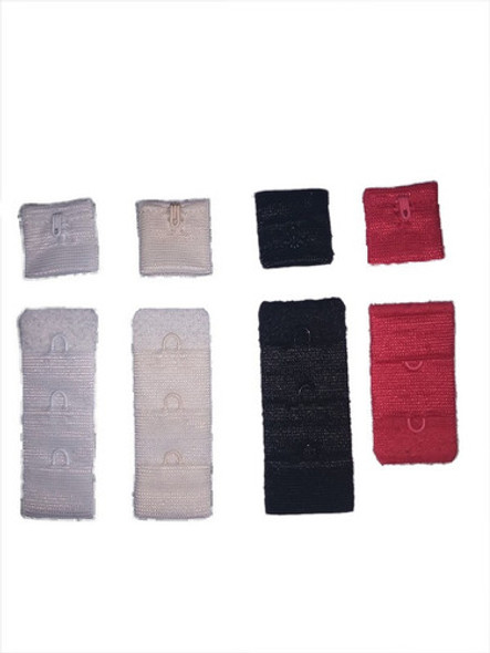 Gancho Broche Regulable De Tela P/ Corpiño Ancho 20mm X 50 U 0