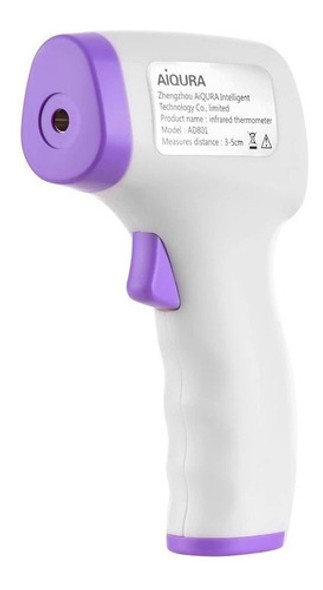 Termometro Laser Digital Infravermelho Febre De Testa Bebe 1