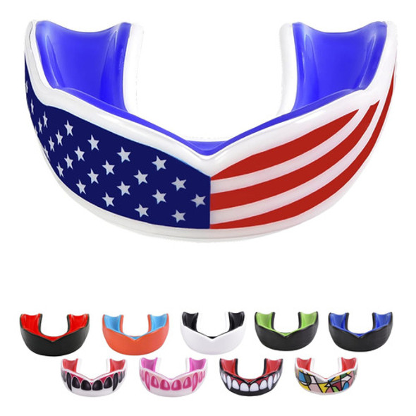 Oral Mart Cushion Usa Flag Protector Bucal 0
