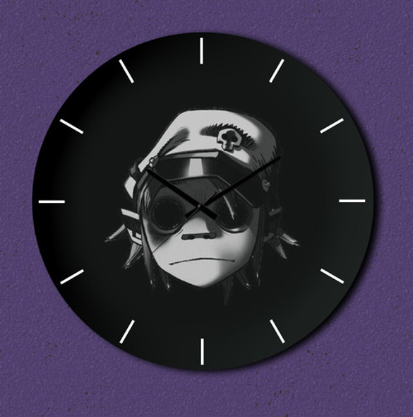 Reloj Mdf 3mm 40 Cm Diametro Gorilaz 53 Personalizados 0