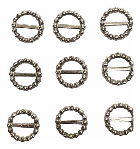 Corredera Regulador Bretel Fantasia 10 Mm Zamac 100 Unidades 0