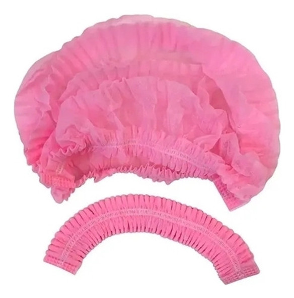 Touca Higiênica Higipratic Rosa 12 Unidades 0