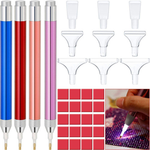 Kit De Herramientas Para Pintura Con Diamantes 5d Led 0