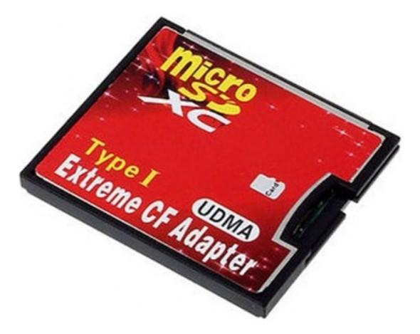 Adaptador De Memorias Micro Sd Tf A Cf Compact Flash Tipo I 1
