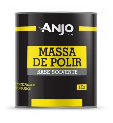 Pasta Pulir  Fina Nº 2 Blanca  Anjo 1 Kg Base Solvente/autos 1