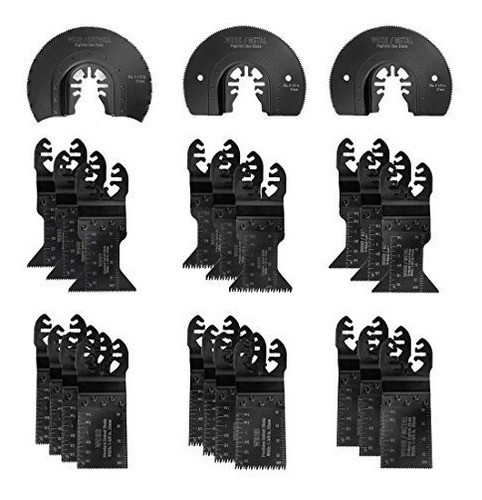 Workpro Juego De Hojas De Sierra Oscilante De 23 Piezas Para 0