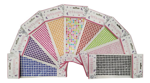 Strass Gemas Autoadhesivas Para Cara/cuerpo 5mm X 5 Unidad 1