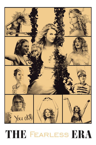 Póster Taylor Swift The Eras Tour - Era Fearless 1