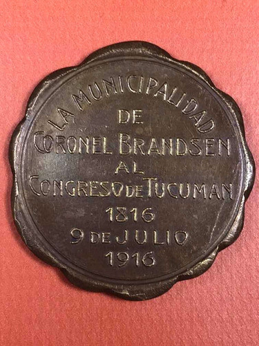 Medalla Mujer Alada Casa De Tucumán Gottuzzo# 503 1