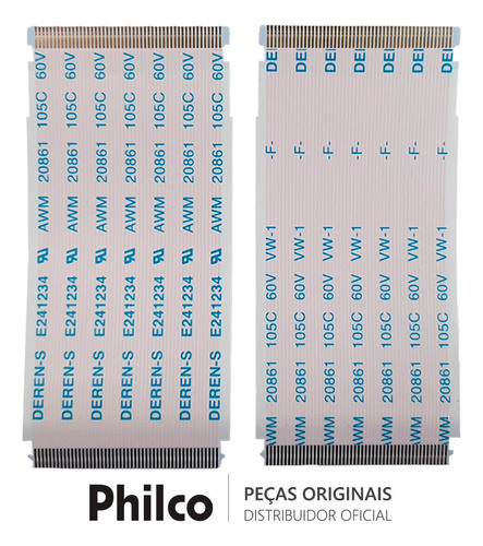 Cabo De Conexão Placa T-con Tv Philco 43   Ptv43e10n5sf 1