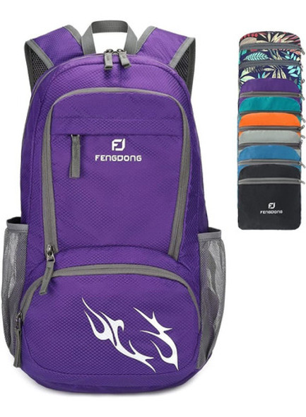 Mochila Plegable Impermeable 35l Deportes Senderismo - 06 0