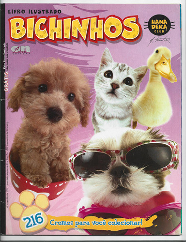 Album Figurinha - Bichinhos Hana Deka Club Completo Ano 2007 0