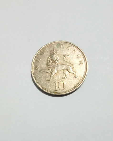 Moneda Inglesa 10 New Pence 1969 0 Moneda Inglesa 10 New Pence 1969 0