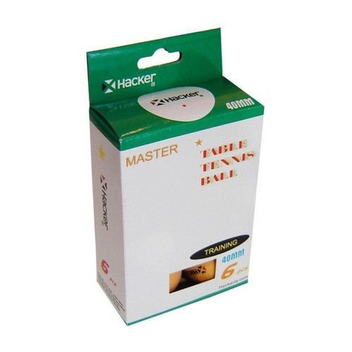 Pelotas De Ping Pong Master Orange 1* 0