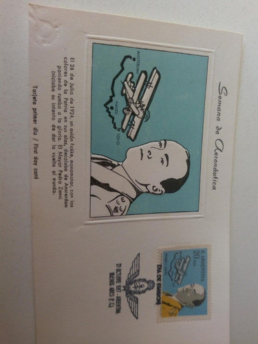 Tarjeta Filatelia Día De Emisión 21/10/67 10 Semana De Aero 0