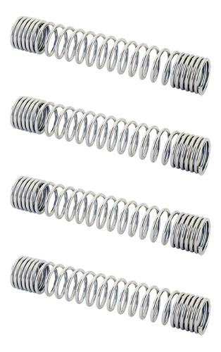 Mola Cromada Para Cano Calibrador Rodoar Alumínio Kit 4 Pç 0