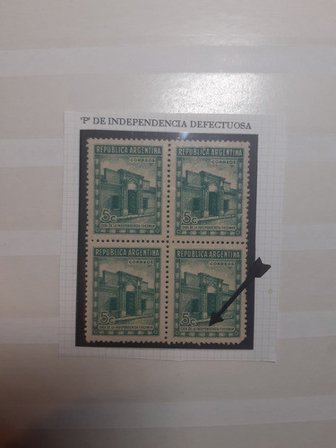 Filatelia Lote 7 Cuadros Años 1943 1944 1945 Argentina 1