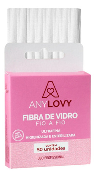Fibra De Vidro Fio A Fio Anylovy Com 50 Unidades 0