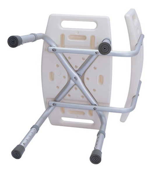 Silla De Ducha Y Baño De Aluminio  Ortopedica Regulable 1