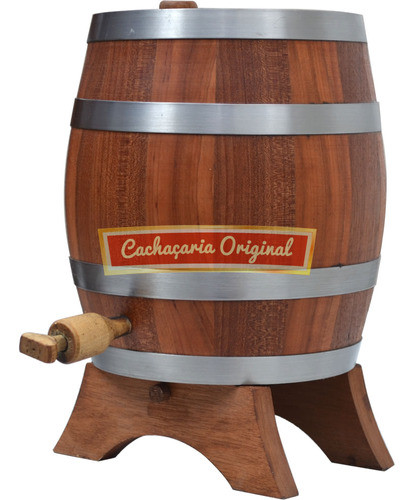 Barril Sapucaia Vertical 2l Madeira 1