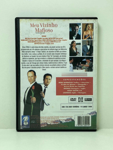 Dvd Meu Vizinho Mafioso - Original 1