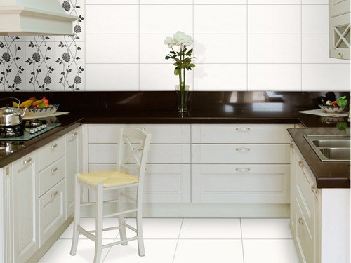 Ceramica Para Pared De 32x56 Blanco Brillo Colores Plenos Cr 1