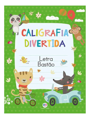Kit Livros Alfabetização Caligrafia Divertida Letras Números 1