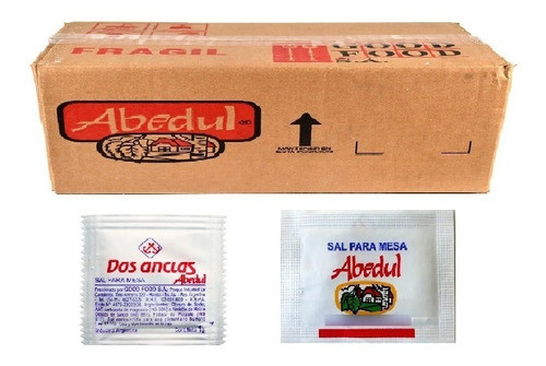 Sal Fina Sobres Individual Inysa 0.5gr Caja X1000 Mpdulcinea 0