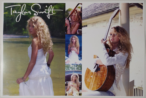 Poster Lamina Taylor Swift Primeros Años Laser Clasicos 0