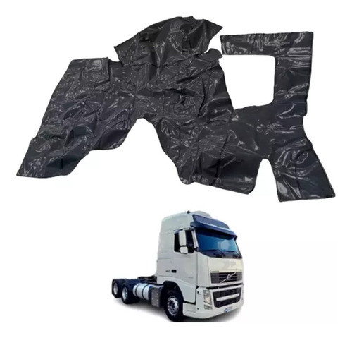 Tapete Vinil Preto Para Volvo Fh Globetrotter Automatico 0