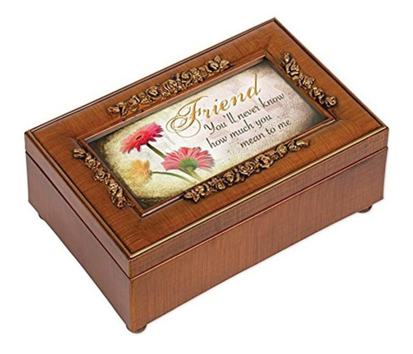 Cottage Garden Friend Woodgrain Petite Rose Caja De Musica 0 Cottage Garden Friend Woodgrain Petite Rose Caja De Musica 0