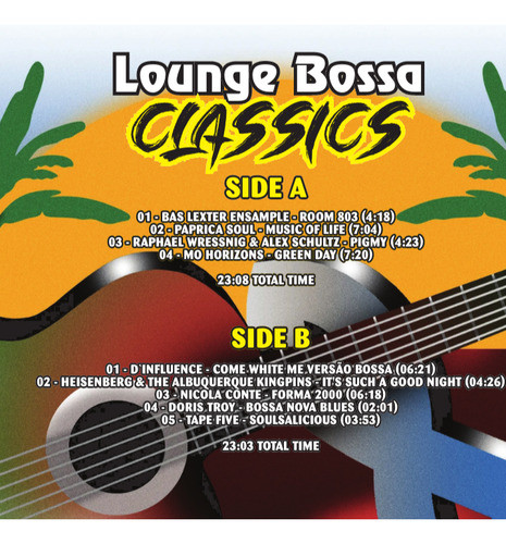 Lp Disco De Vinil Lounge Bossa Classics,novo Zerado 1