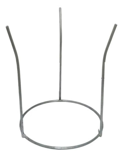 Tripé De Ferro Zincado Com Aro Trefilado 10x18 Cm Promoção 1