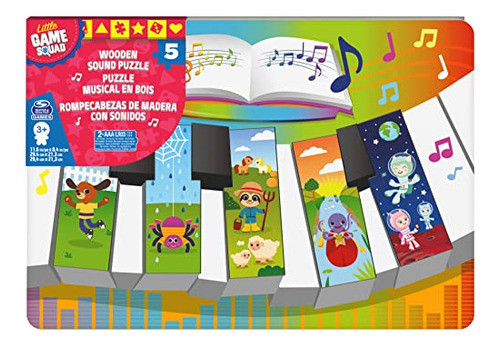 Piano Notes Wood Sound Puzzle Famílias E Crianças Idades 0