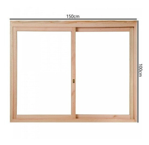 Janela De Madeira De Correr 100x150cm Com Caixilho 9,4cm Ewr 1 Janela De Madeira De Correr 100x150cm Com Caixilho 9,4cm Ewr 1