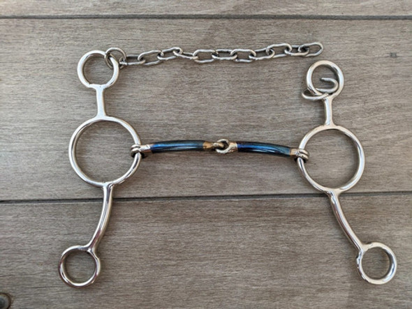 Bridão Freio Levantado Bolinha 3 Argolas Original Articulado 1 Bridão Freio Levantado Bolinha 3 Argolas Original Articulado 1