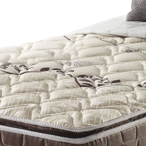 Colchon Espuma 1 Plaza 78cm Alta Densidad D28 Con Pillow Top 1