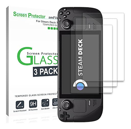 Amfilm Paquete De 3 Protectores De Pantalla 0