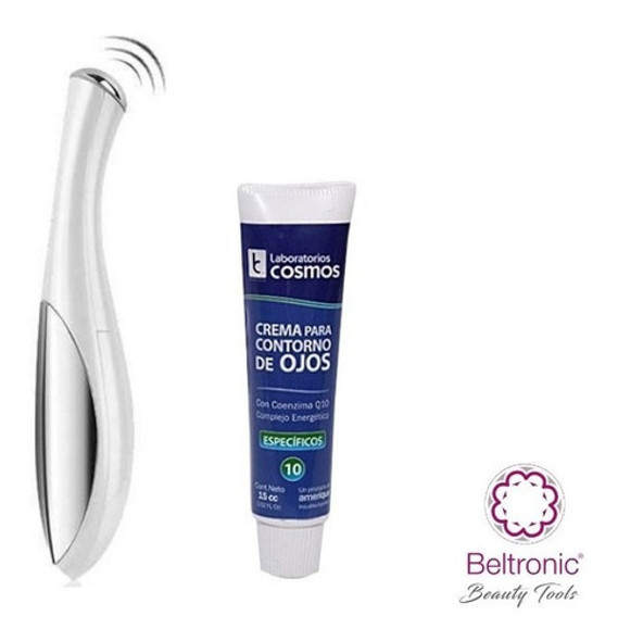 Combo Facial Masajeador Contorno De Ojos Y Labios + Crema 1