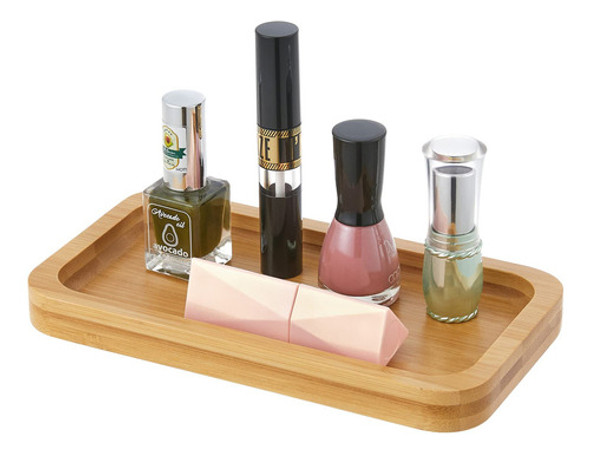 Iniunik Bandeja De Tocador De Bamb, Bandeja De Bao, Bandeja 0