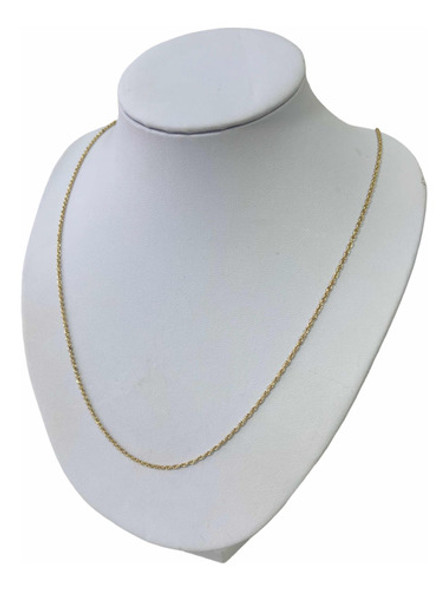 Cadena Tourbillon De Oro 10 K Unisex 60 Cm 0