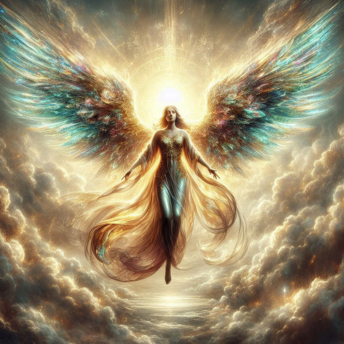 Obra De Arte Digital Ángel Imamiah_v3 50x50cm Pieza Única 0