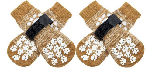 Medias Antideslizantes Para Perros Doble Lado, Ajustables 0