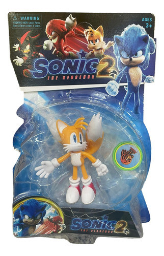 Muñeco Tails Sonic 2 The Hedgehog + Tazos Colección 0